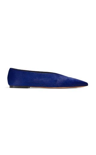 Calf Hair Pointy V-Flats | Moda Operandi (Global)