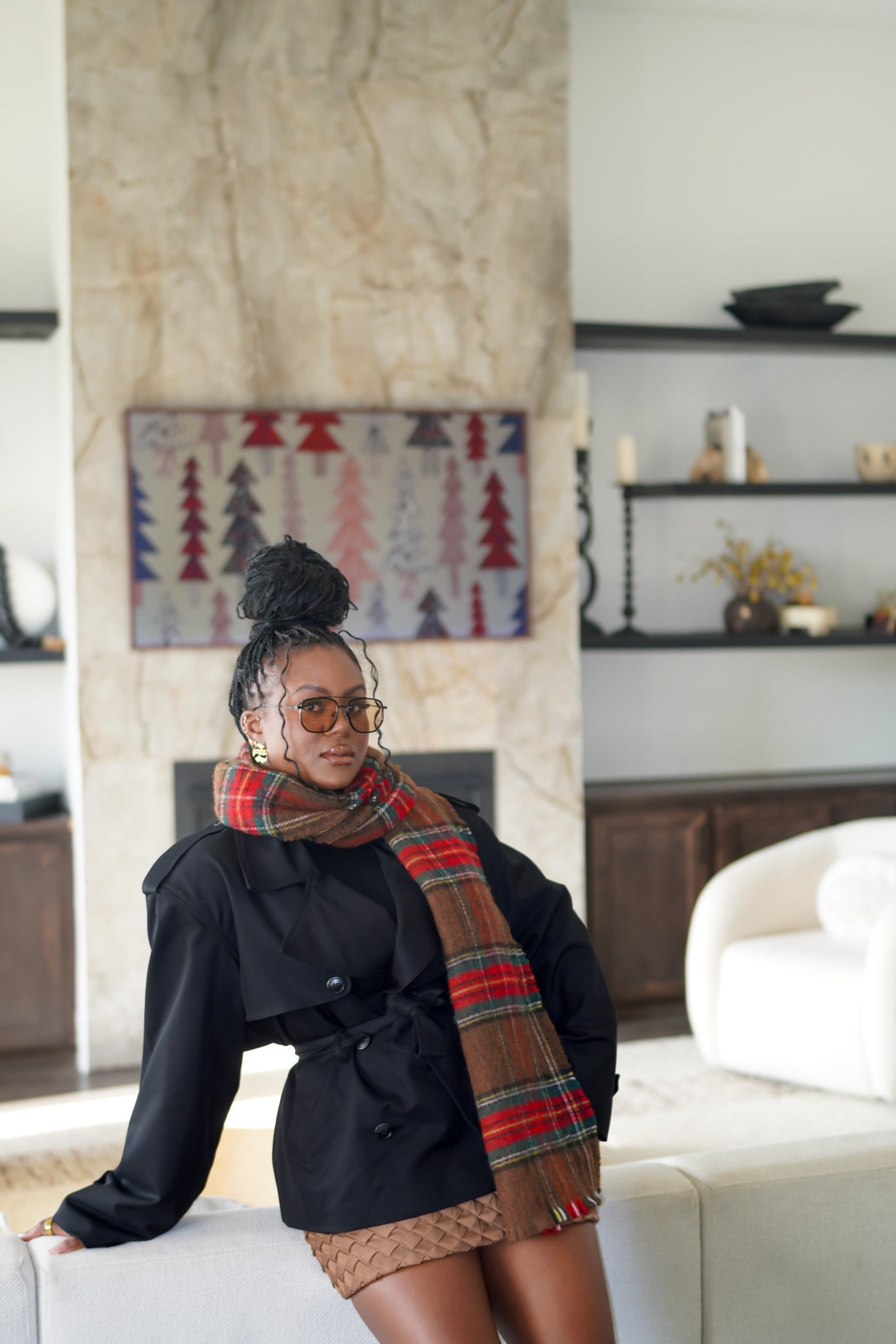 a neutral christmas look 🌲 

#LTKootd #LTKSeasonal #LTKHoliday