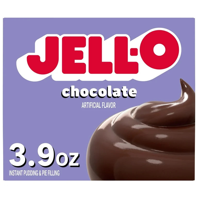 Jell-O Chocolate Artificially Flavored Instant Pudding & Pie Filling Mix, 3.9 oz. Box | Walmart (US)