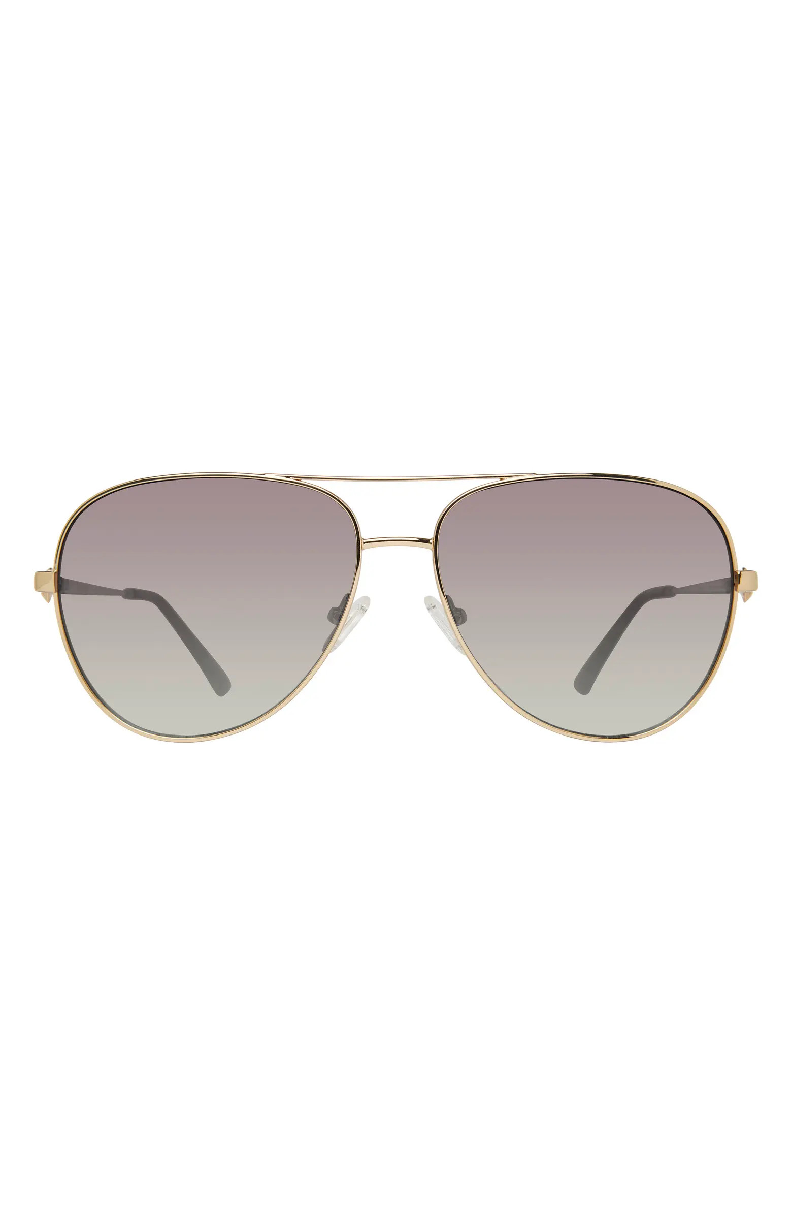 Kurt Geiger London Shoreditch 62mm Oversize Aviator Sunglasses | Nordstrom | Nordstrom