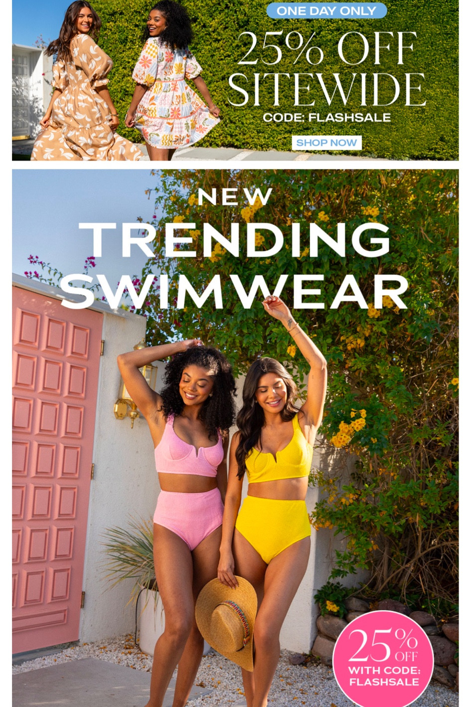 Pink Lily resort wear! 25% off one day only with code flash sale!!! This includes all new swim! Perfect for spring or summer break!

#LTKTravel #LTKSwim #LTKWatchNow