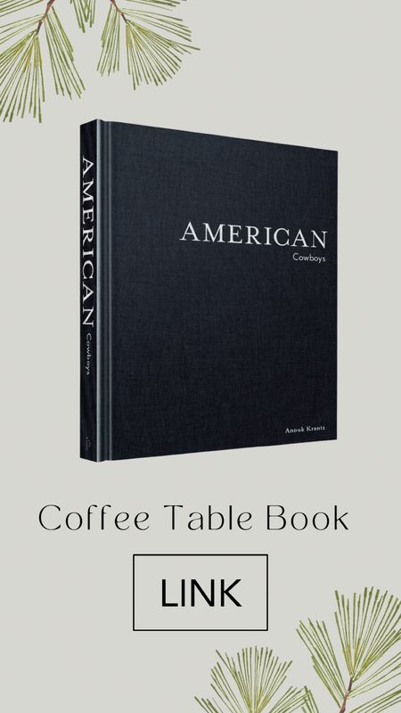 This is a gift every man would love to add to their desk or office! This coffee book is about the American cowboy and has a beautiful cover and is large and hard bound. A statement piece for sure for any man’s space! #LTKgiftsformen #coffeetablebook #americancowboy

#LTKSeasonal #LTKHoliday #LTKGiftGuide
