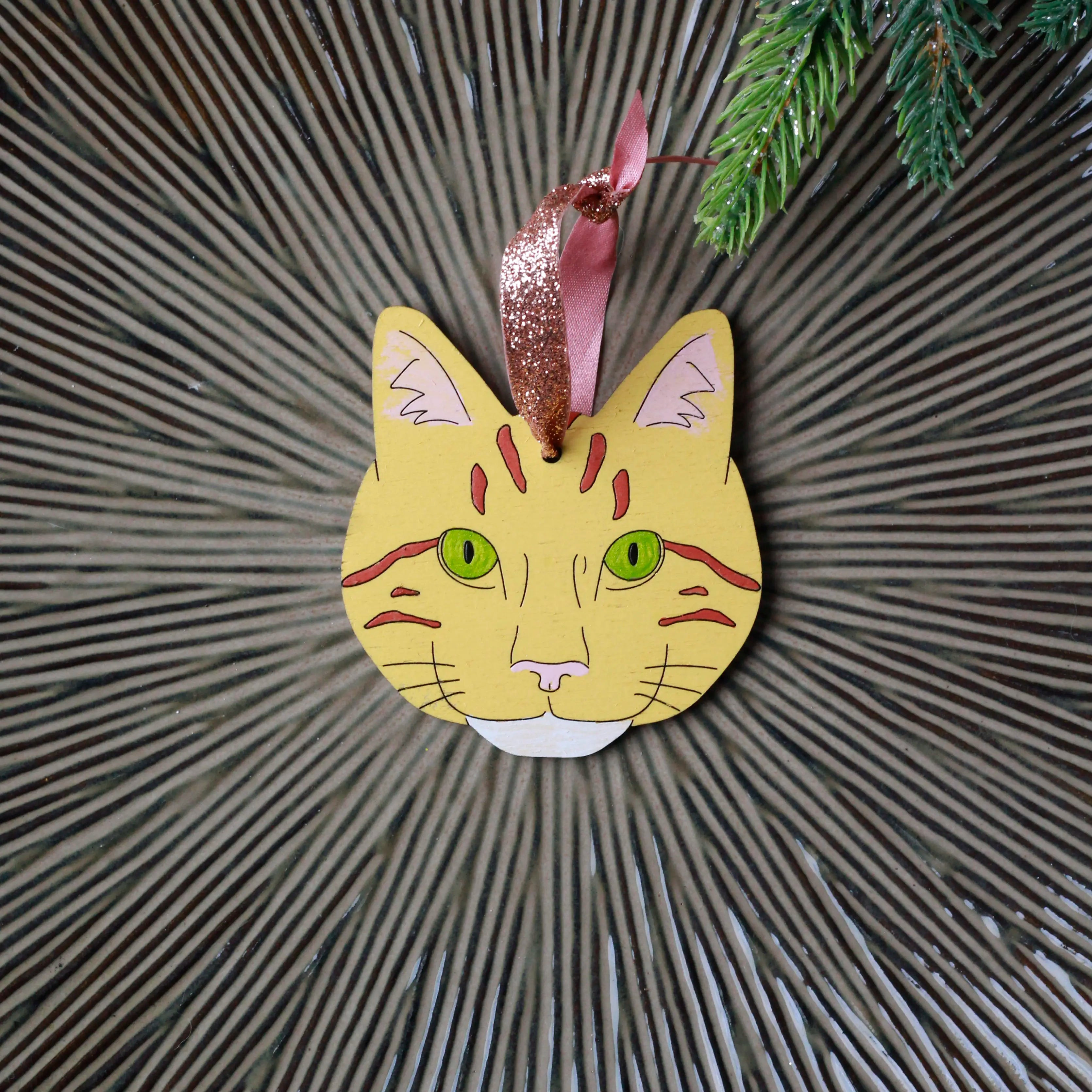 Orange Tabby Cat Ornament | Le Chic Miami