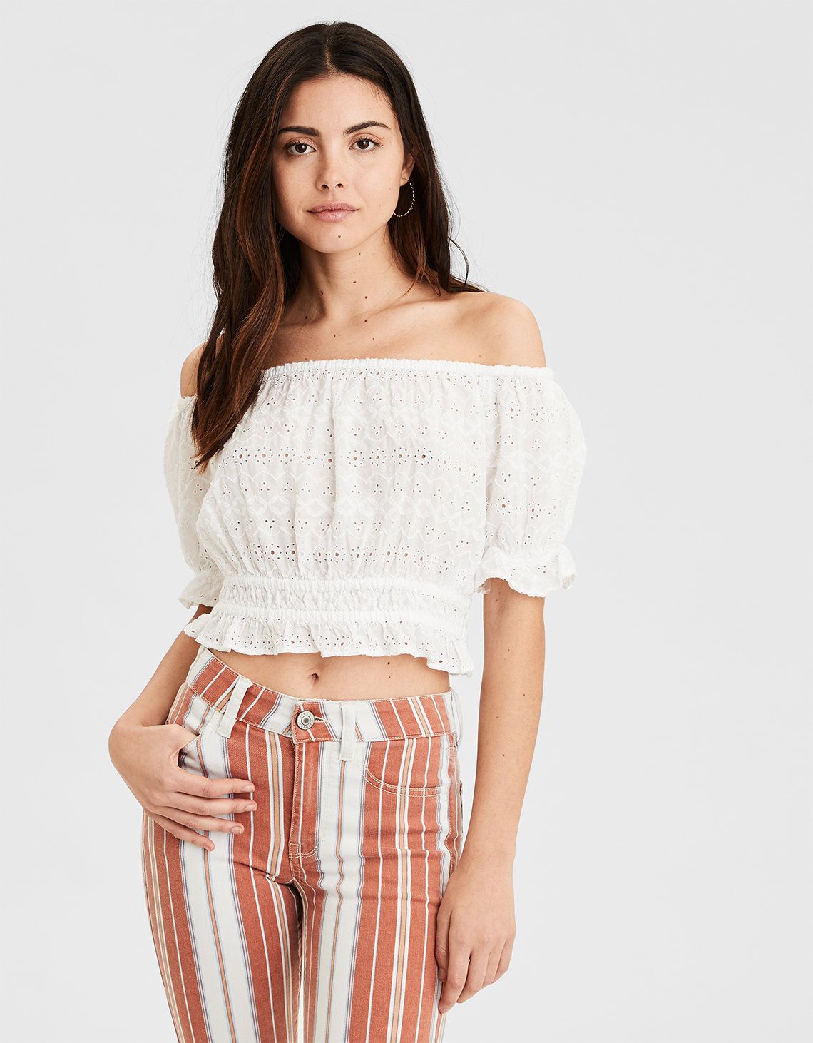 AE Off-The-Shoulder Top | American Eagle Outfitters (US & CA)
