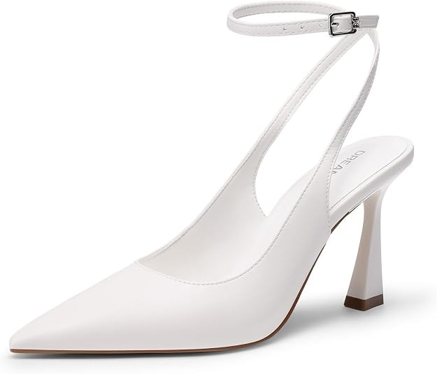 DREAM PAIRS Women's Closed Toe High Heel Pumps Shoes | Amazon (US)