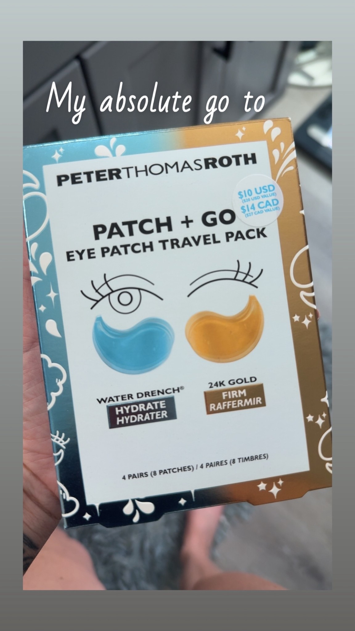 My favorite under eye patch 

#LTKStyleTip #LTKOver40 #LTKSaleAlert