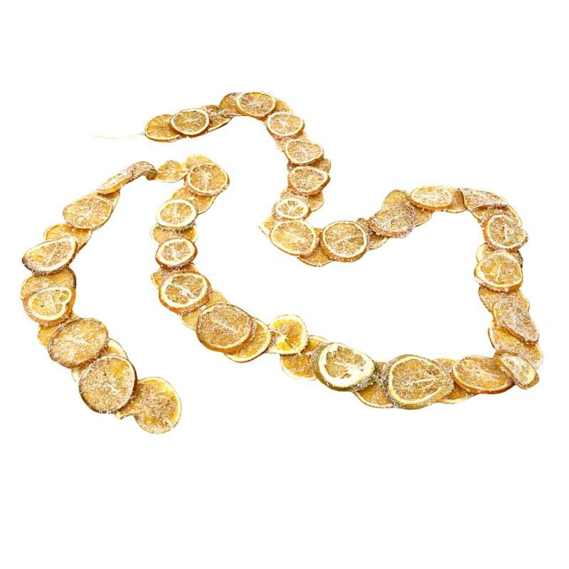 Orange Slice Garland, 72" | At Home
