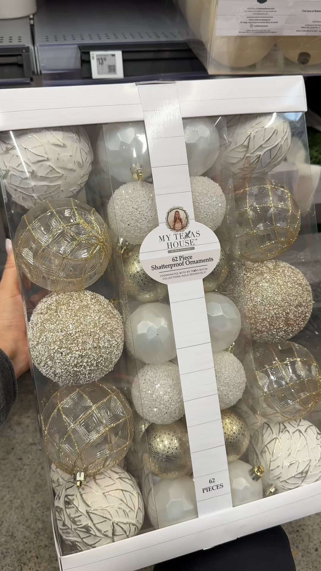 Elegant Christmas finds that look designer but are straight from Walmart 🎄✨ These ornaments are timeless, classy, and so affordable — the perfect touch for a sophisticated holiday tree 🤍 #WalmartFinds #ChristmasDecor #HolidayStyle #ElegantChristmas #LTKHoliday #WalmartHome

#LTKHoliday #LTKHome #LTKSeasonal