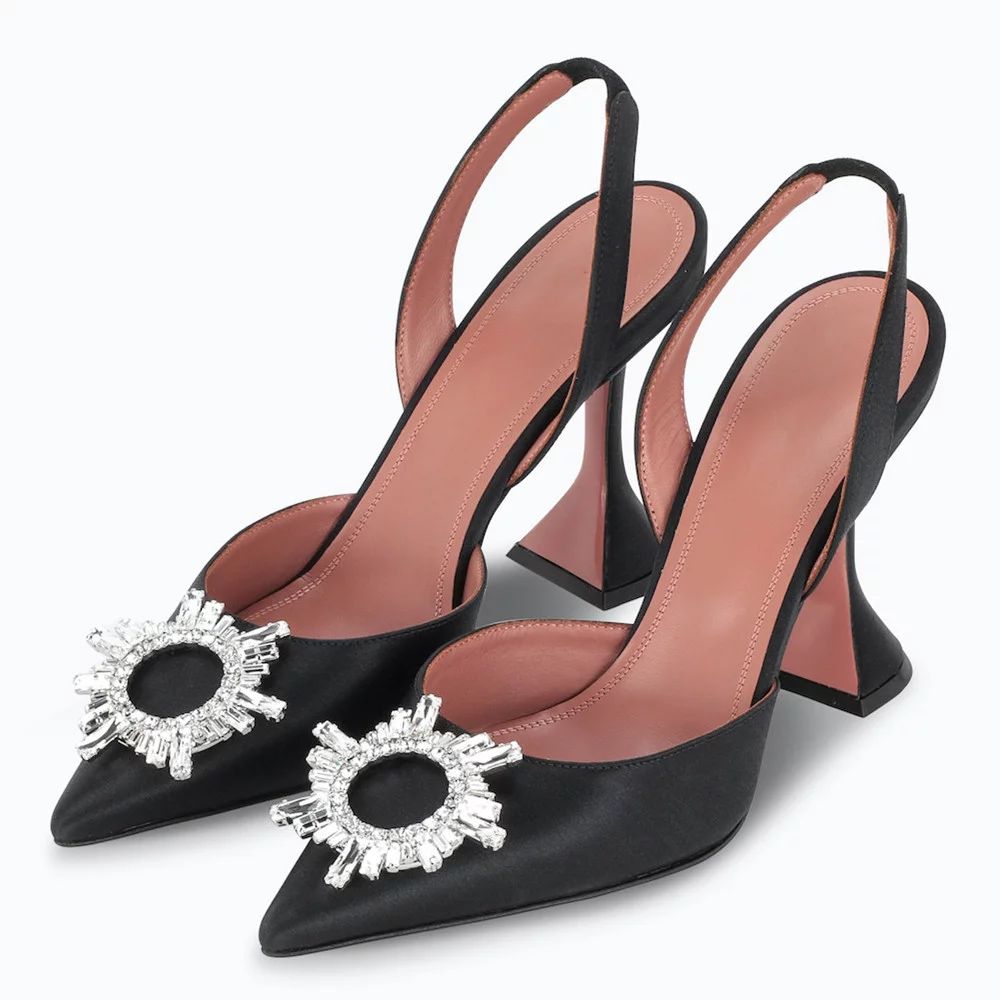 SySea Fashion Women High Heels Pointed Party Shoes Elegant Bling Bling Jewelry - Walmart.com | Walmart (US)