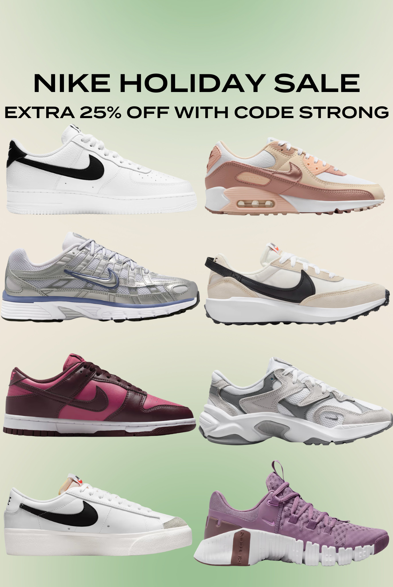 Nike Holiday Sale! 25% off with code STRONG 

 #LTKHoliday #LTKSaleAlert