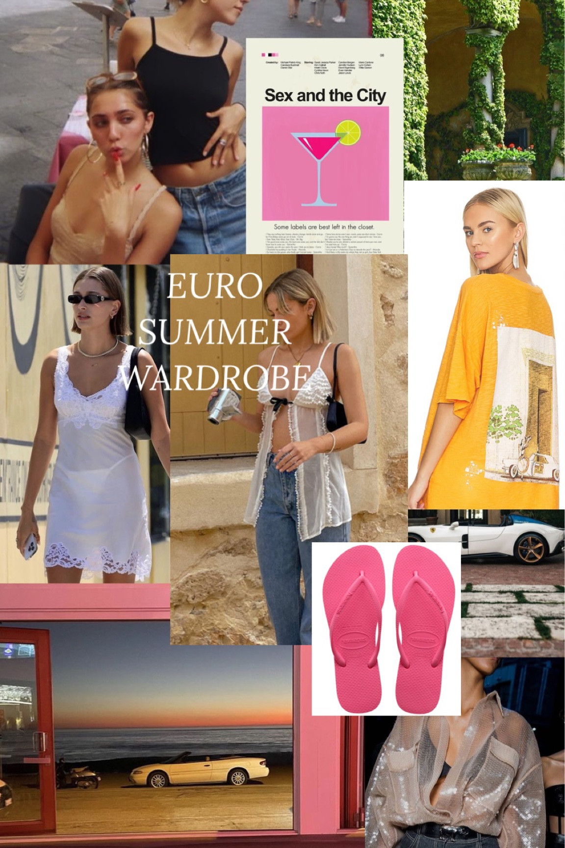 Euro summer wardrobe faves 2023 #Eurosummer2023 

#LTKSeasonal
