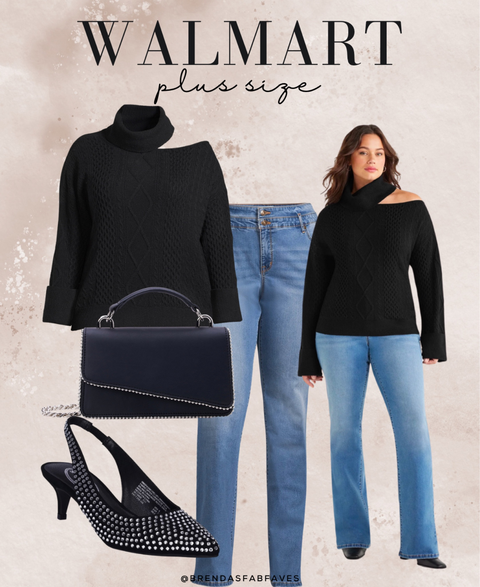 Casual plus size outfit, date night plus size outfit, plus size holiday outfit, plus size Christmas outfit, plus size party outfit, plus size New Years outfit idea, Walmart fashion, plus size Walmart outfit 

#LTKplussize #LTKover40 #LTKmidsize