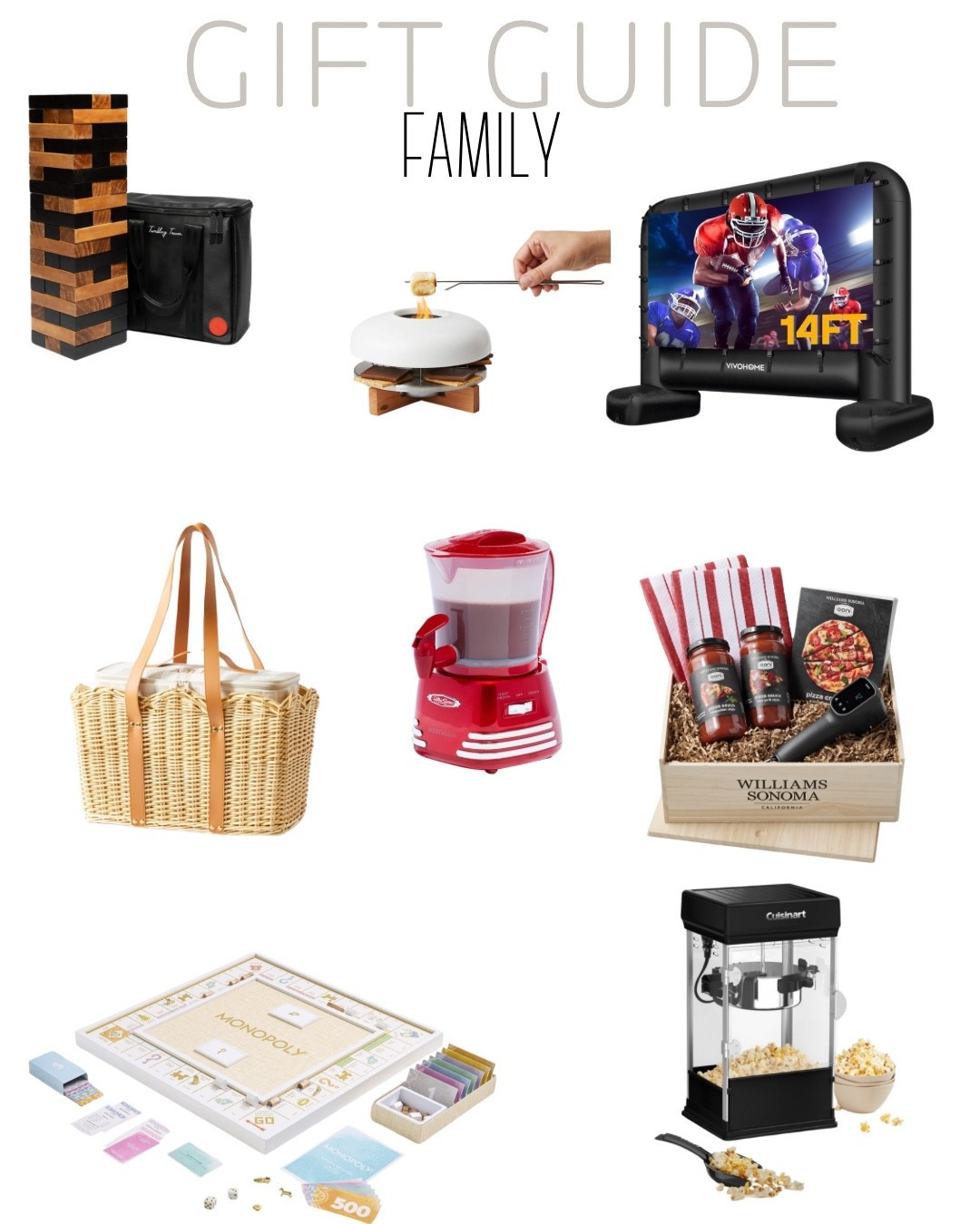 Family gift ideas 

#LTKGiftGuide #LTKHoliday #LTKSeasonal