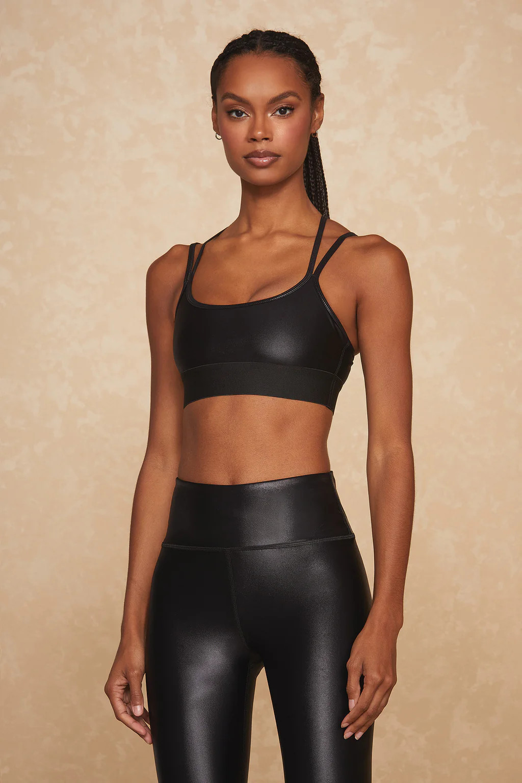 Liquid Jolie Bra - Black Gloss | The Noli Shop