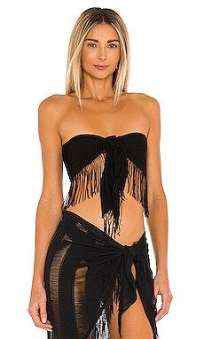 Beach Bunny Indian Summer Top in Black from Revolve.com | Revolve Clothing (Global)