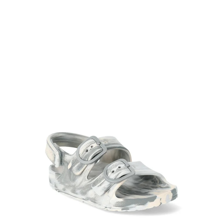 Wonder Nation Toddler Boys Two Buckle EVA Sandals | Walmart (US)
