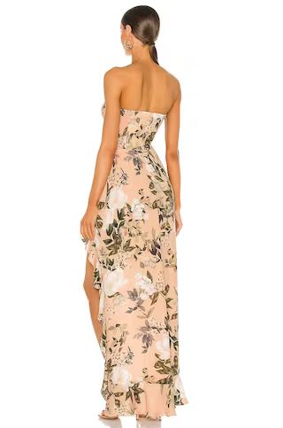 Amanda Uprichard X REVOLVE Eden Gown in Juniper Floral from Revolve.com | Revolve Clothing (Global)