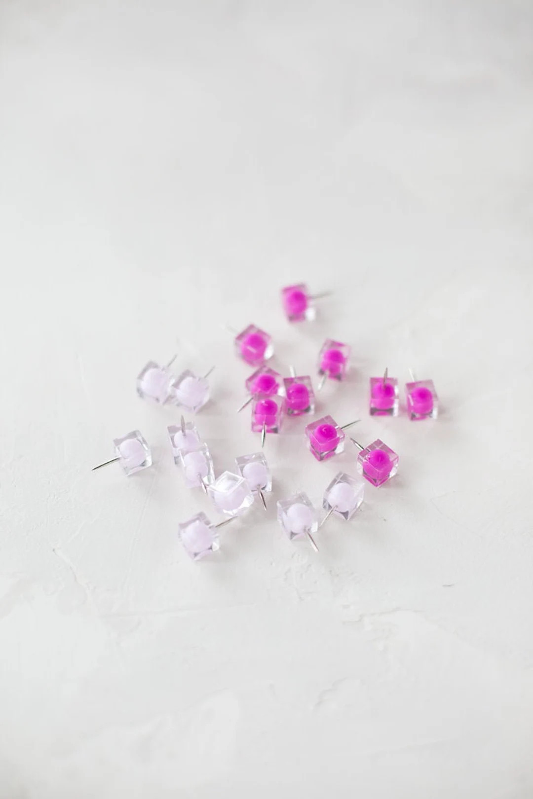 Purple Acrylic Square Push Pins • 40 Pc - Etsy | Etsy (US)