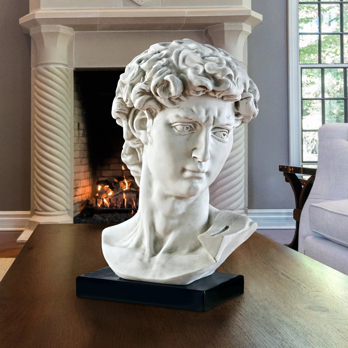 Michelangelo's David Bust Statue | Wayfair North America