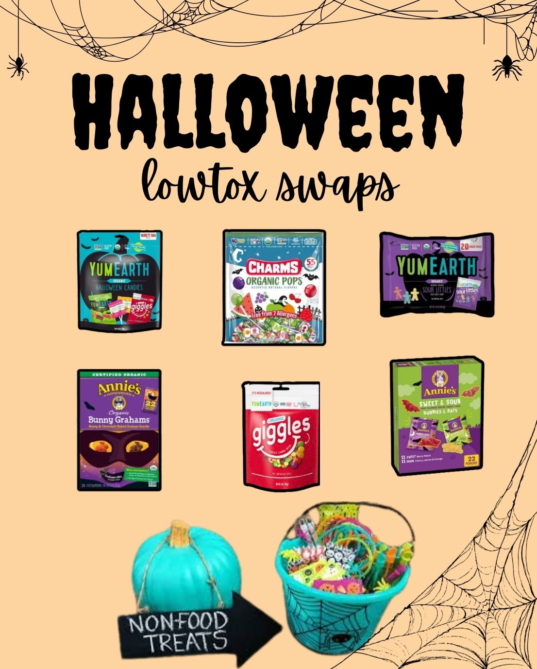 Low tox Halloween swaps 

#ltkhalloween #halloween 

#LTKHalloween #LTKSeasonal #LTKKids