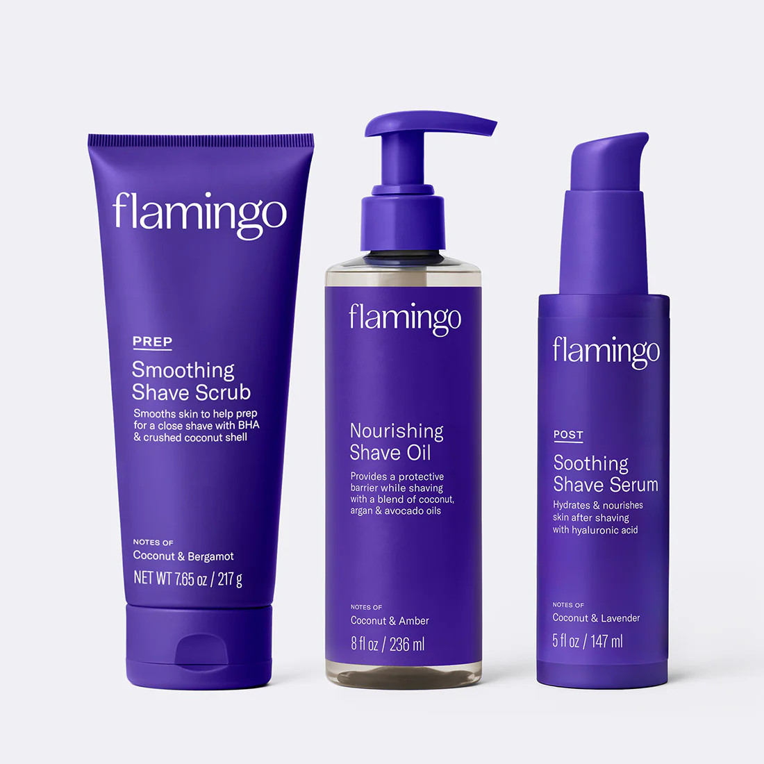 Glow Shave Collection | Flamingo