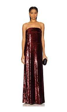 Lovers and Friends Cosmo Maxi Dress in Cabernet Red from Revolve.com | Revolve Clothing (Global)