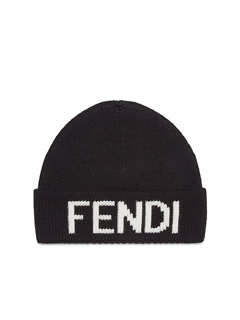 FENDI Logo Beanie | Saks Fifth Avenue