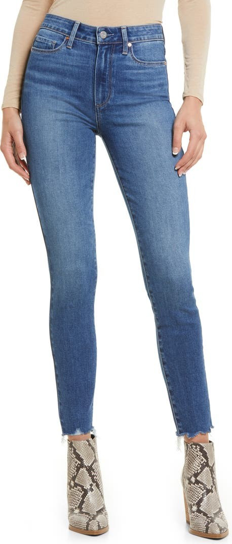 Hoxton Raw Hem Ankle Skinny Jeans | Nordstrom | Nordstrom