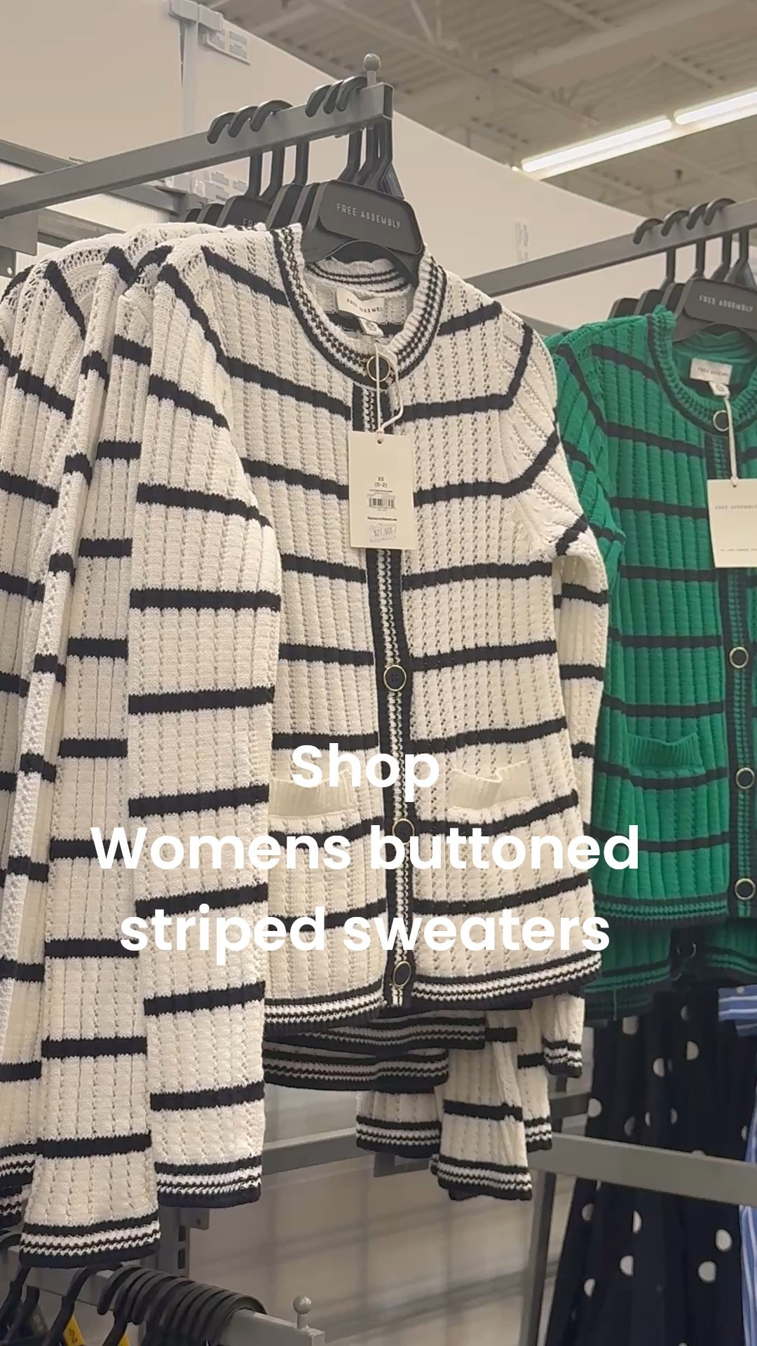 Women’s buttoned striped sweaters. Nice quality, stylish, elegant and affordable. Perfect for formal meetings, work and graduations, Shop your size 

#LTKWorkwear #LTKPetite #LTKFindsUnder100