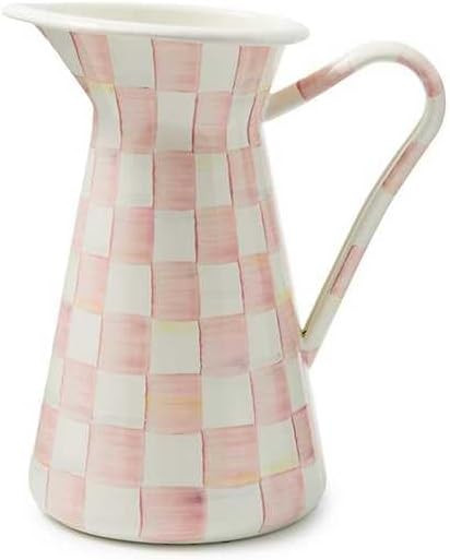 MACKENZIE-CHILDS Practical Enamel Pitcher with Spout, Drink Pitcher for Iced Tea or Water, Flower... | Amazon (US)
