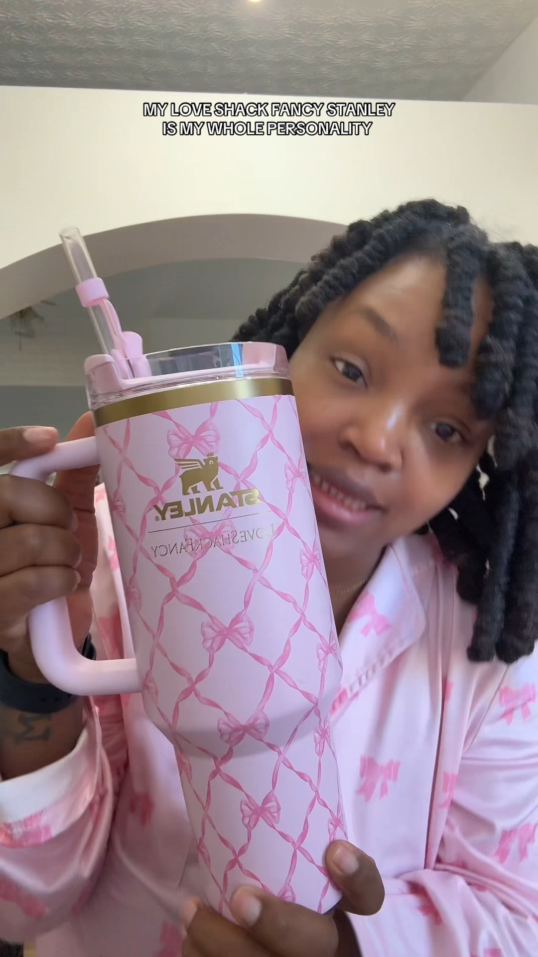 Yes… my #LoveShackFancy Stanley is officially my whole personality now 😌🎀💖

From morning water to errands to cozy nights at home, it’s always with me. Cute, functional, and very much on brand — staying hydrated has never felt this fun.

If you see me with it everywhere, mind your business because I’m OBSESSED 😂

#StanleyxLoveShackFancy #StanleyCup #HydrationButMakeItCute #MomLifeFavorites #LTKFinds #LTKFamily #ShoppingWithPriiincesss #CuteEveryday

#LTKValentine #LTKfoodie #LTKHome