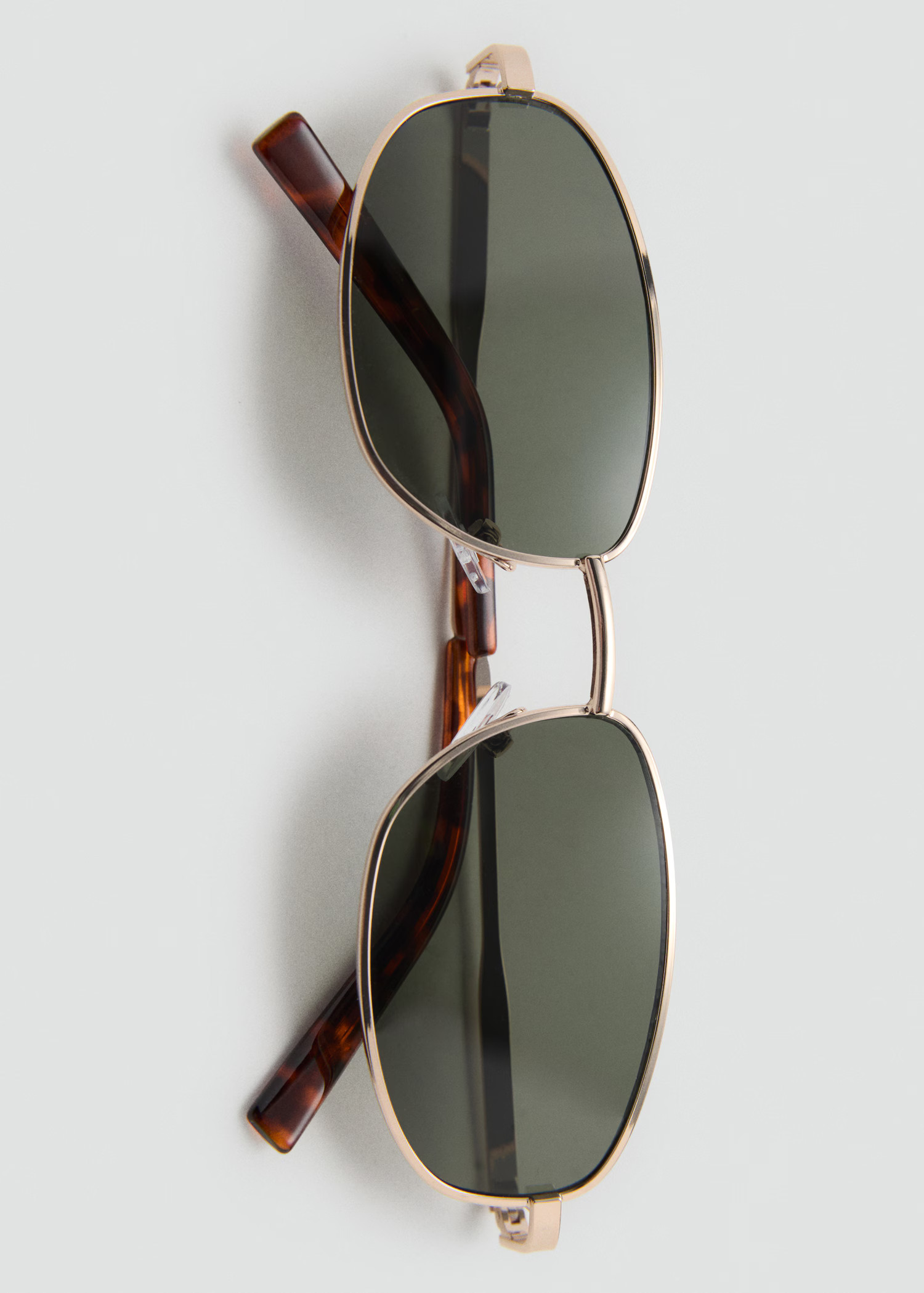 Metallic frame sunglasses - Women | MANGO USA | Mango (US/MX/AU)
