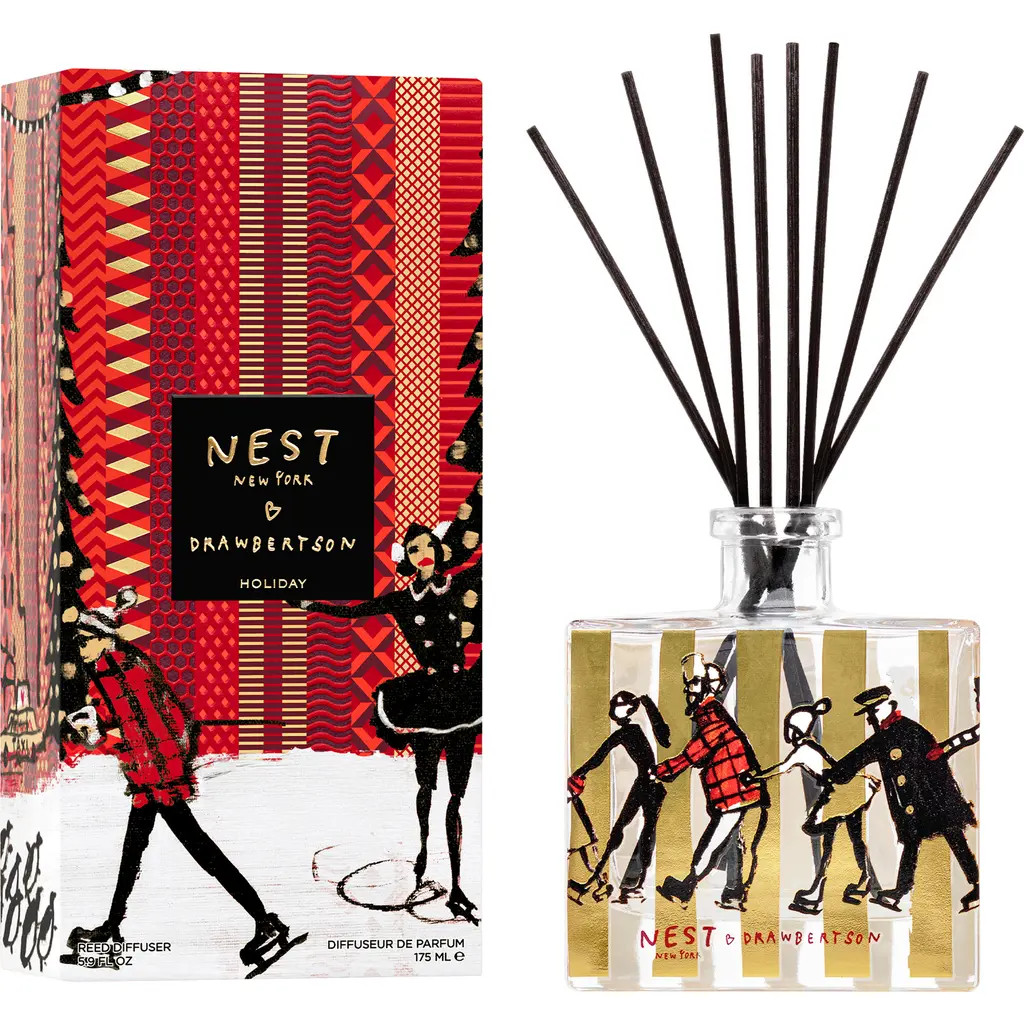 NEST New York x DRAWBERTSON Holiday Decorative Reed Diffuser at Nordstrom | Nordstrom