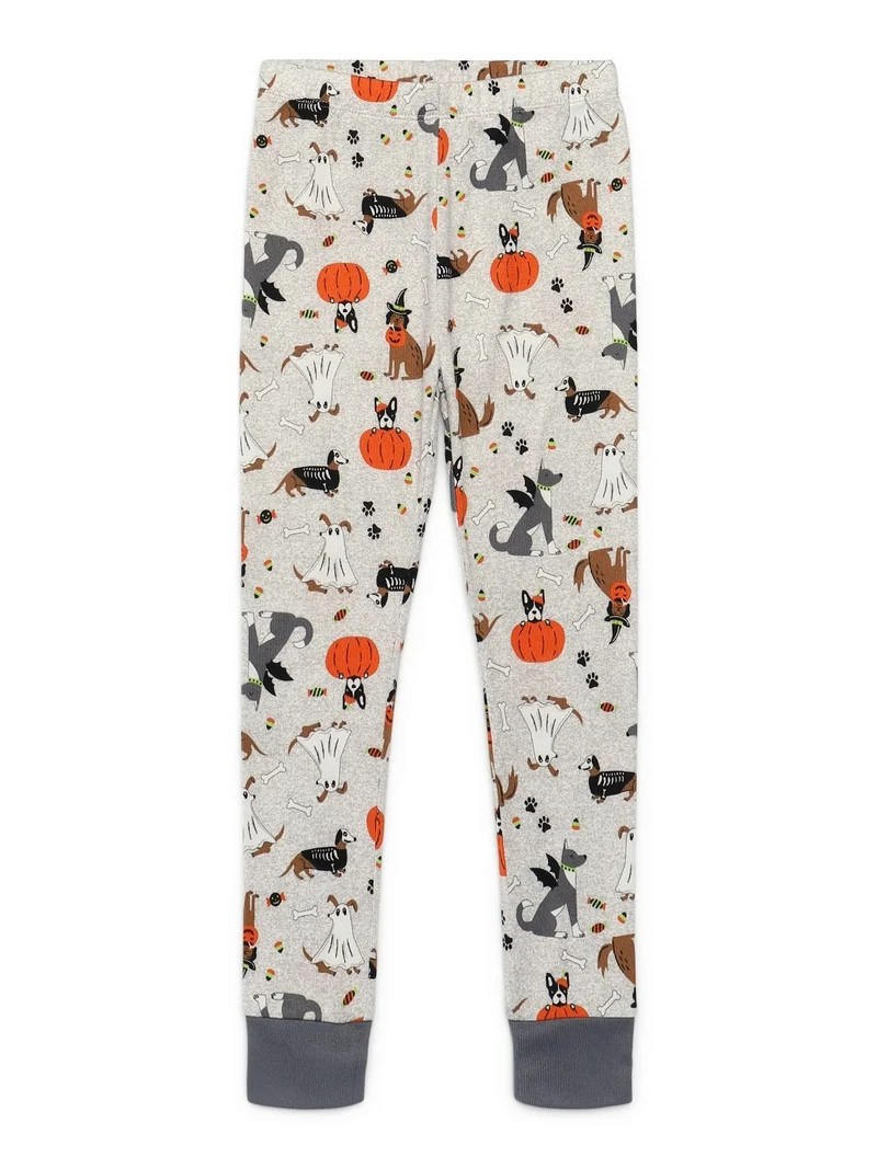 Halloween Boys Long Sleeve Top and Pants Tight Fit Sleep Set from Way to Celebrate, 2-Piece, Size... | Walmart (US)