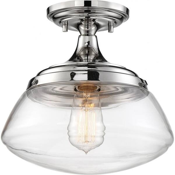Kew 1-Light Semi Flush PN | Bed Bath & Beyond