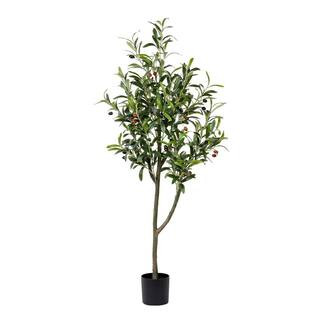 Patere 4 ft. Tall Artificial Plant Olive Tree | The Home Depot