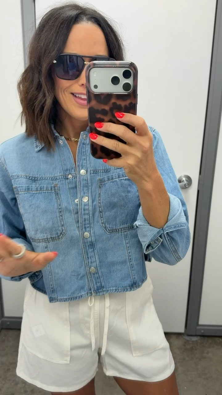 The Madewell look without the Madewell price tag! This denim button-up is such a good look for less and gives that effortless, elevated vibe. I paired it with white shorts for the cutest summer outfit.

Size XS
5’3” for reference

#walmartfashion #walmartfinds #madewelllookforless #lookforless #affordablefashion #summerstyle #denimshirt #walmartstyle #ltkstyle #budgetfashion