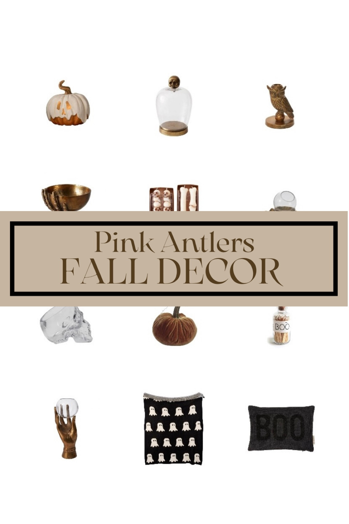 Pink Antlers Fall & Halloween Decor

#LTKHalloween #LTKhome #LTKSeasonal