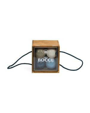 Outdoor Classic Bocce Wood Box Game Set | TJ Maxx