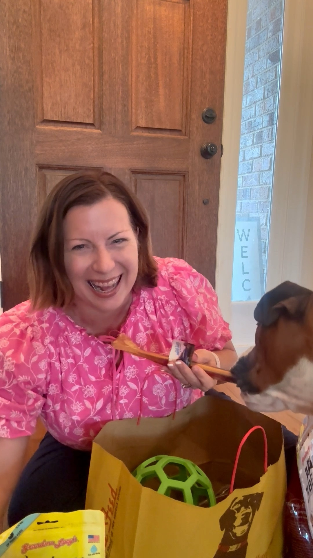 My boxer, Bruno, got some new treats and Grandma Lucy’s freeze dried dog food yesterday!!!!! He couldn’t wait to get home to try his new treats!!! 

#LTKFamily #LTKPets #LTKFindsUnder50