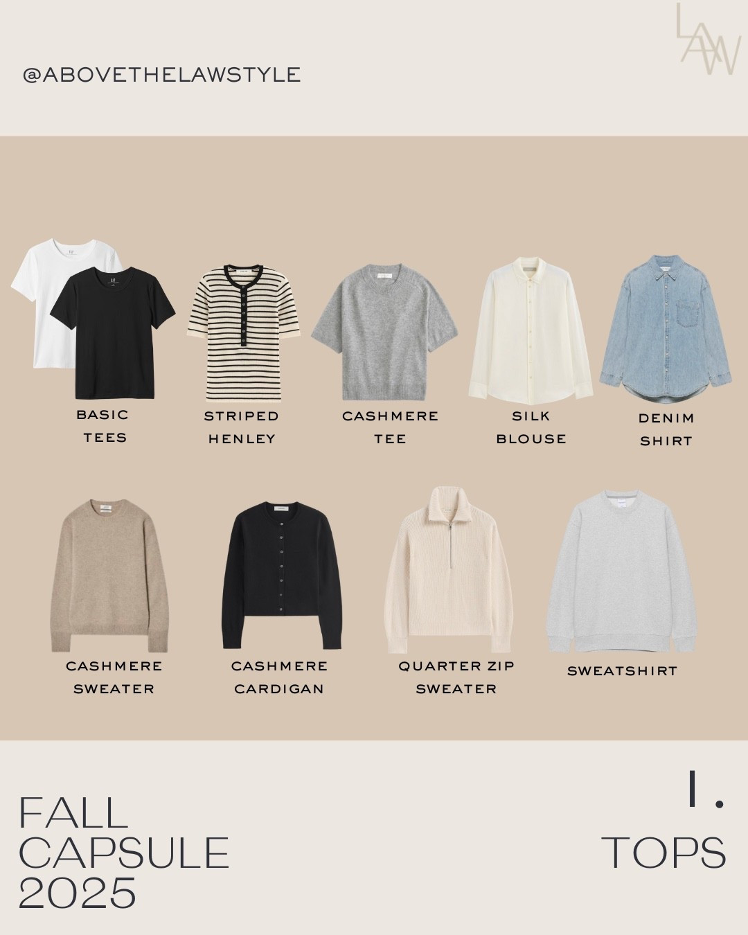 Fall Capsule: Tops

#LTKFindsUnder50 #LTKFindsUnder100 #LTKStyleTip