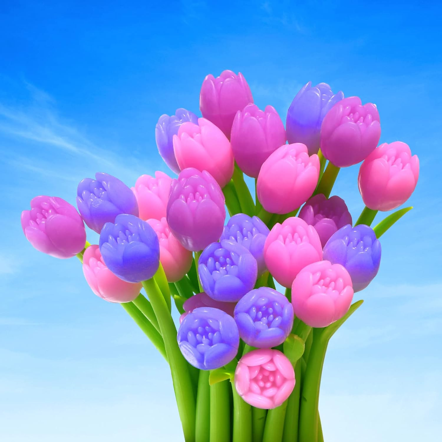 Color Changing Flower Pens - Pack of 30 Ballpoint Pens Creative Gel Ink Rollerball Pen for School... | Amazon (US)