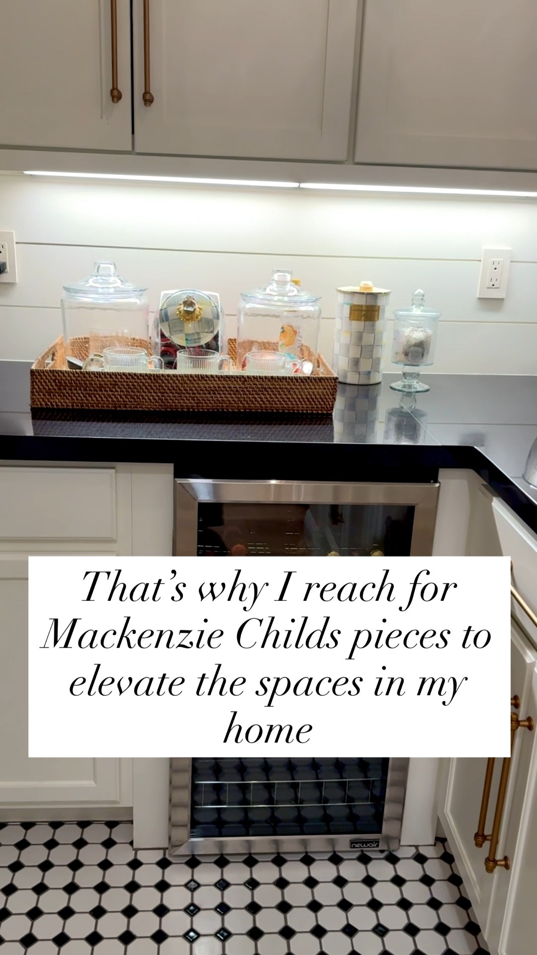 I love classic and timeless pieces whether it comes to fashion or home decor! 

Mackenzie Childs offers beautiful and elegant pieces that will instantly elevate any space. 

While the brand is known for their black and white check , I chose the sterling check for my home. I honestly love all of their color palettes! 

#LTKdayinmylife #LTKHome #LTKOver40