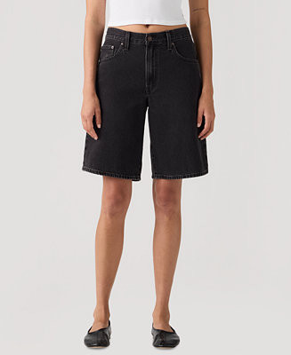 Premium Women's Baggy Dad Mid-Rise Jorts | Macy's