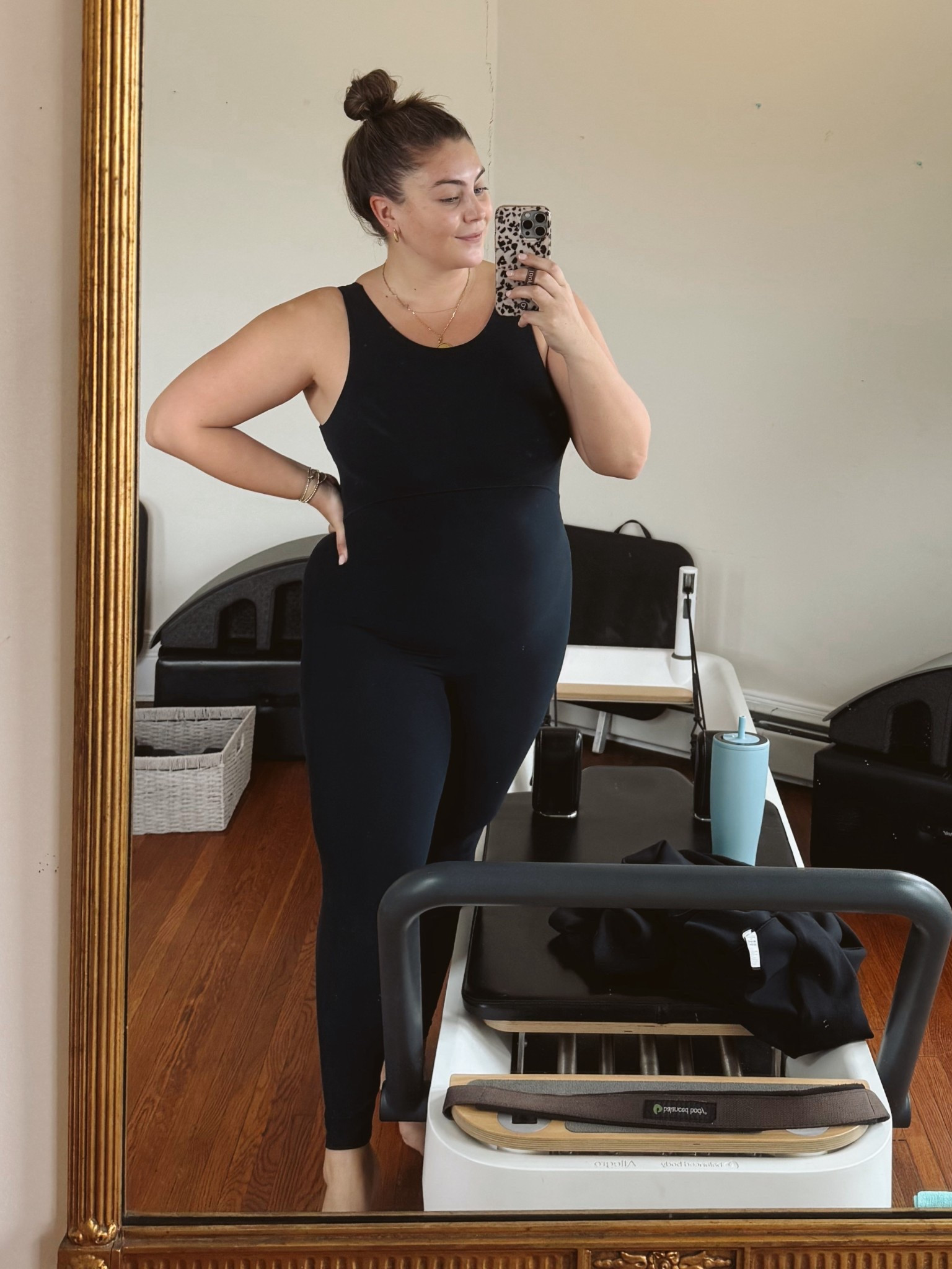 Wore my Spanx one piece to Pilates this morning - wearing size 1X, use CARALYN15 for 15% off + free shipping on your first order. Use CARALYNM at Cakes Body

#LTKMidsize #LTKStyleTip #LTKActive