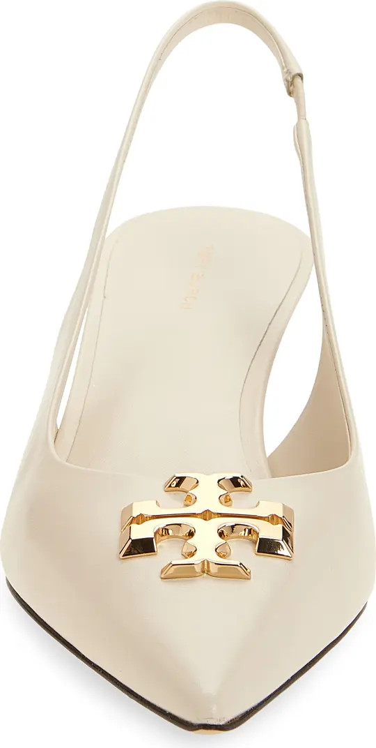 Tory Burch Eleanor Kitten Heel Slingback Pump (Women) | Nordstrom | Nordstrom
