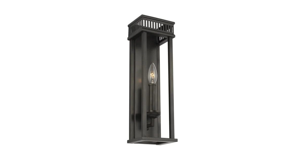Feiss WB1892ANBZ Woodruff Single Light 16" Tall | Build.com | Build.com, Inc.