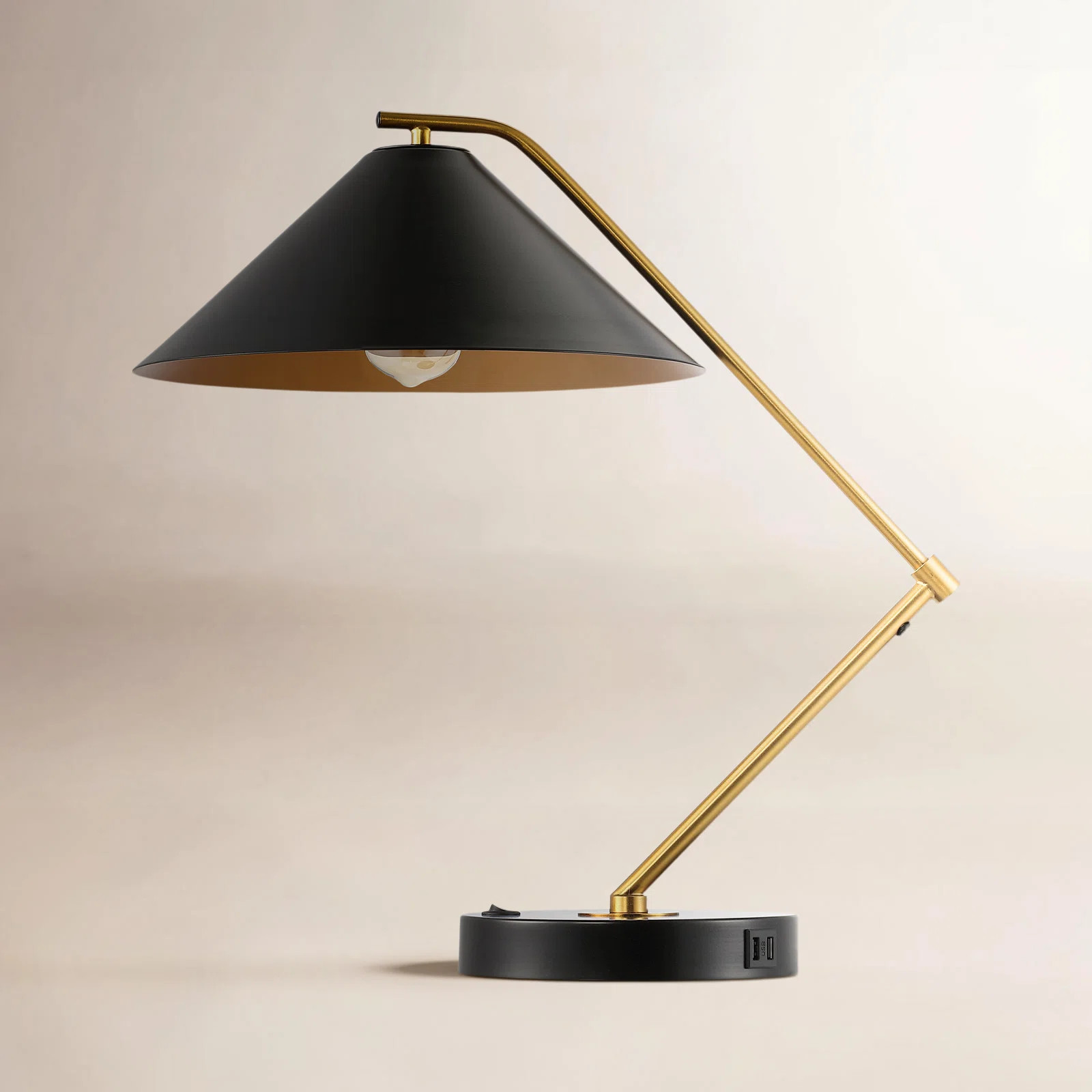 Jalen Metal USB Desk Lamp | Wayfair North America