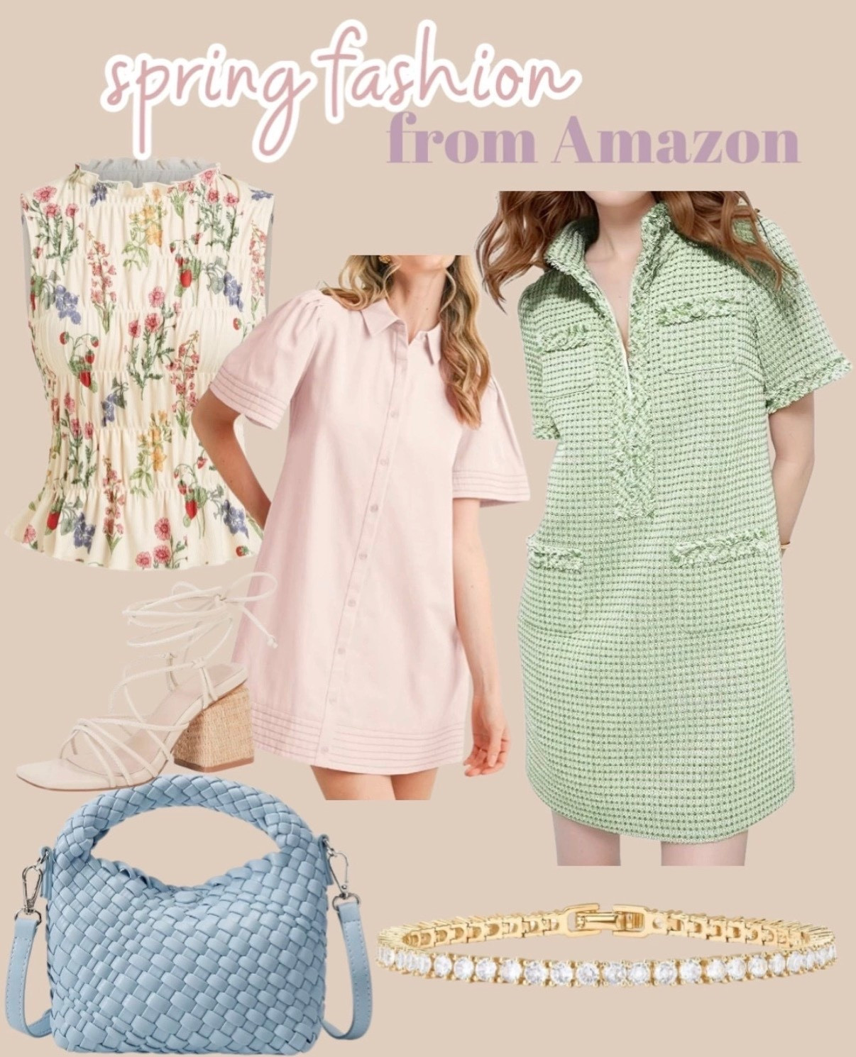 Spring fashion outfit from Amazon 

Amazon outfit idea, Amazon finds, Amazon fashion, Spring outfit from amazon, Travel outfit 
Errands outfit
Casual style, running, gym, errands outift, airport outfit, athletic wear, lounge wear, sneakers, gen x outfit, flowy shorts, white sneakers biker shorts, resort wear, jeans, sandals, gold earrings, ootd, outfit inspo, outfit ideas

#LTKWorkwear #LTKTravel #LTKPetite