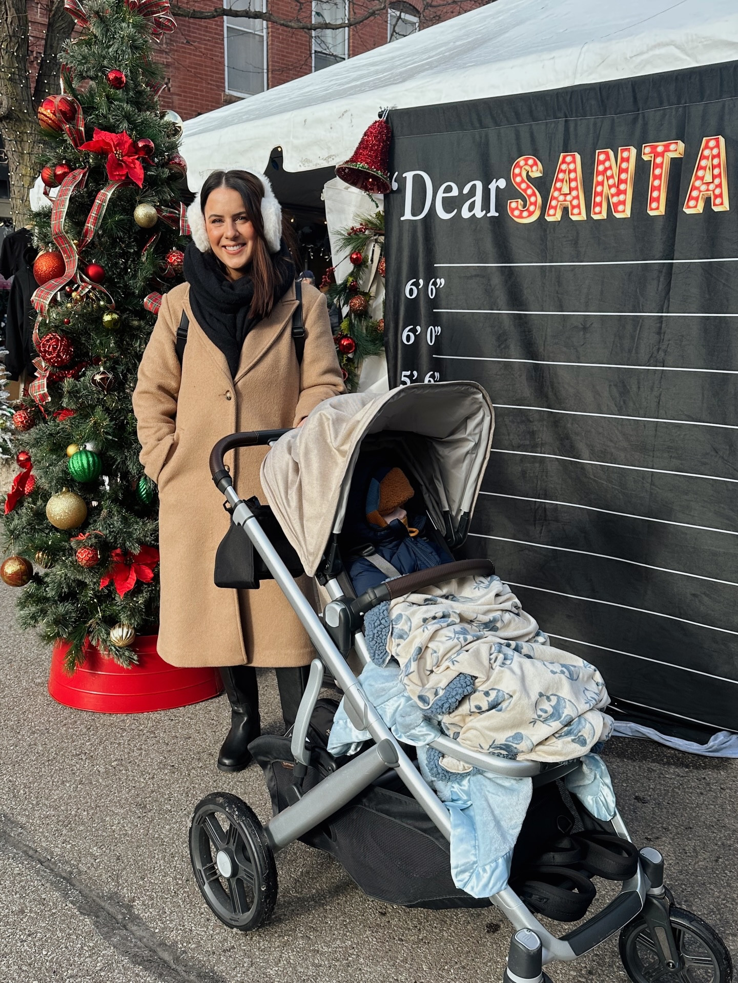 Petite winter market outfit and our favorite stroller! My cashmere scarf is 35% off + ships free! I have in tan, grey and black!! A great gift idea for her!

#LTKHoliday #LTKGiftGuide #LTKSaleAlert